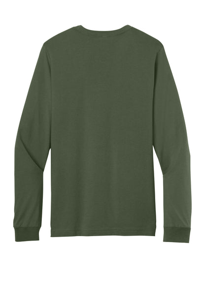 Custom Embroidered Bella + Canvas T-Shirts  in Military Green