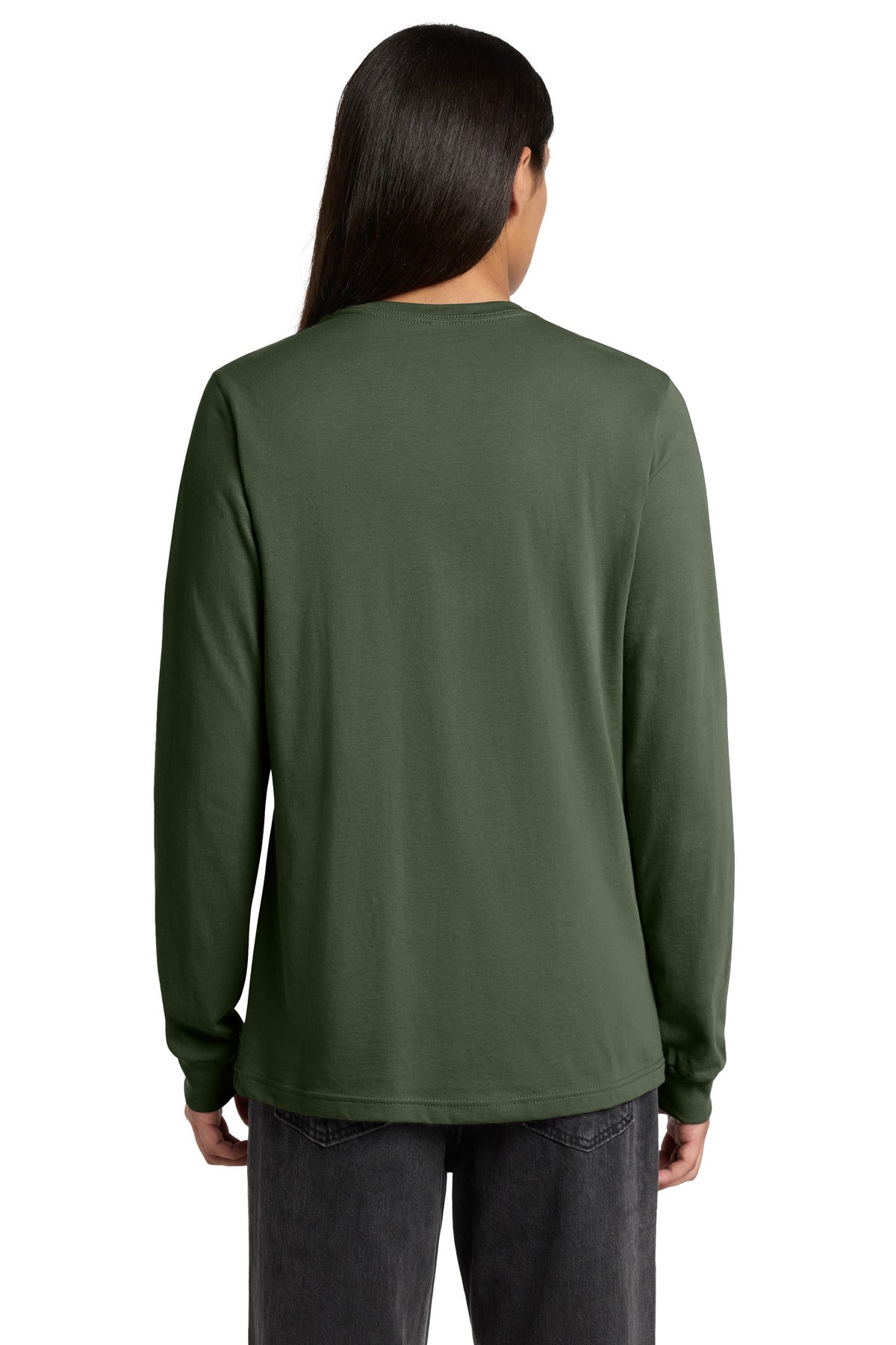 Custom Embroidered Bella + Canvas T-Shirts  in Military Green