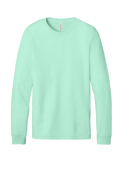Custom Embroidered Bella + Canvas T-Shirts  in Mint
