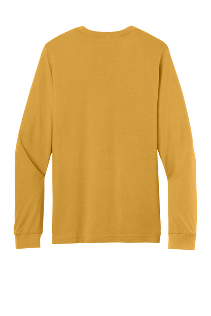 Custom Embroidered Bella + Canvas T-Shirts  in Mustard