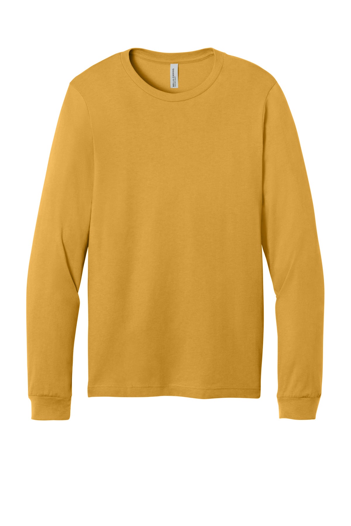 Custom Embroidered Bella + Canvas T-Shirts  in Mustard