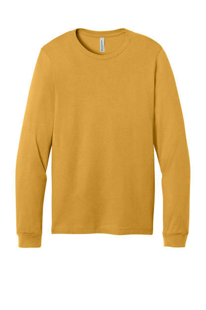 Custom Embroidered Bella + Canvas T-Shirts  in Mustard