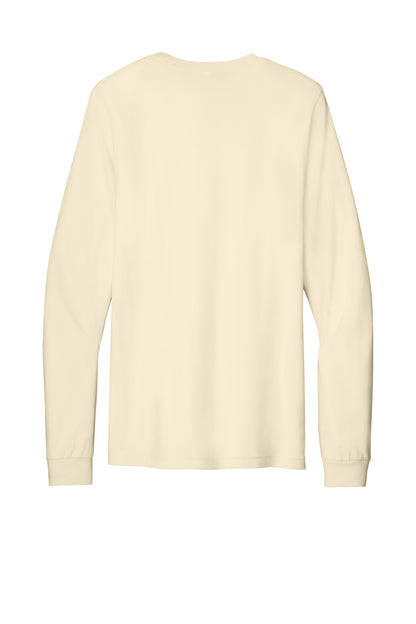 Custom Embroidered Bella + Canvas T-Shirts  in Natural
