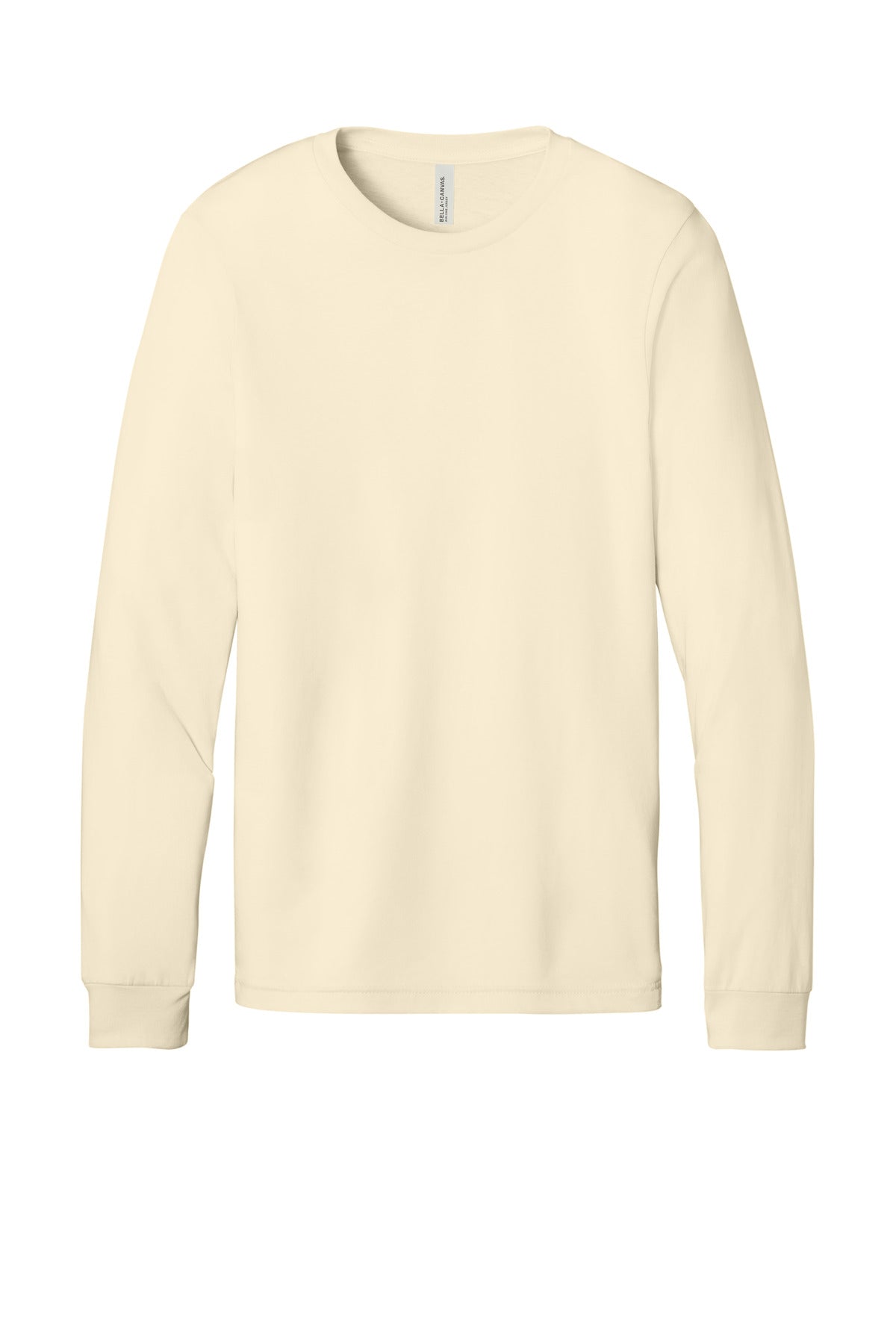 Custom Embroidered Bella + Canvas T-Shirts  in Natural