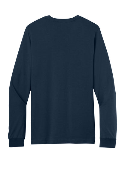 Custom Embroidered Bella + Canvas T-Shirts  in Navy