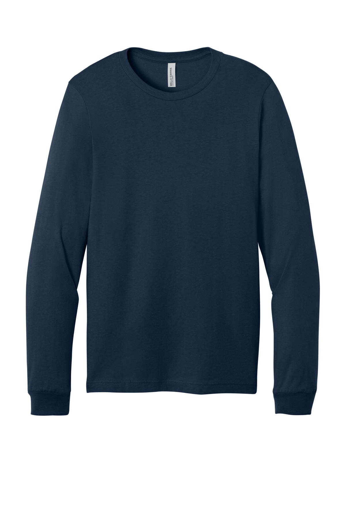 Custom Embroidered Bella + Canvas T-Shirts  in Navy