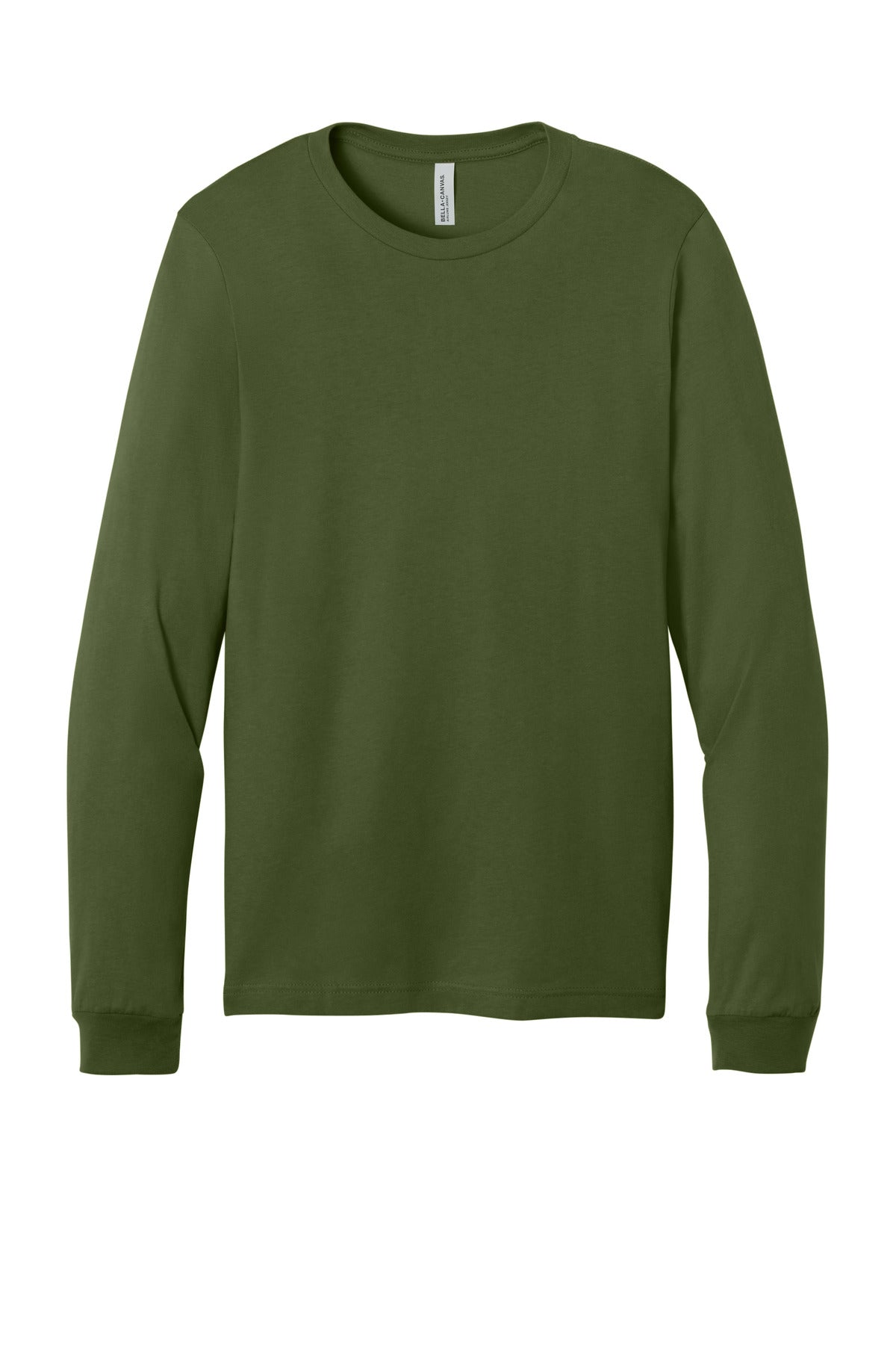 Custom Embroidered Bella + Canvas T-Shirts  in Olive