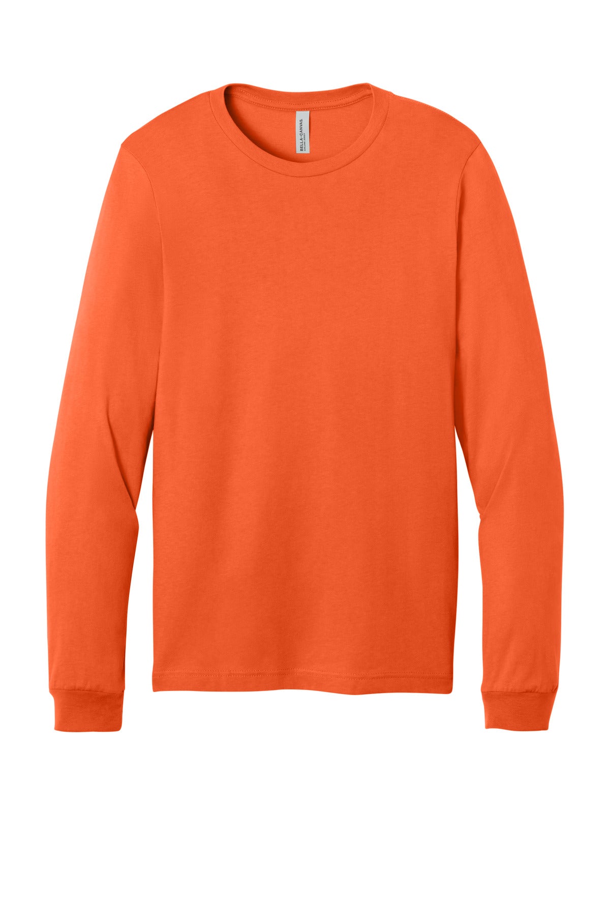 Custom Embroidered Bella + Canvas T-Shirts  in Orange