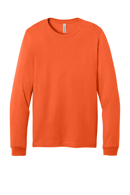 Custom Embroidered Bella + Canvas T-Shirts  in Orange