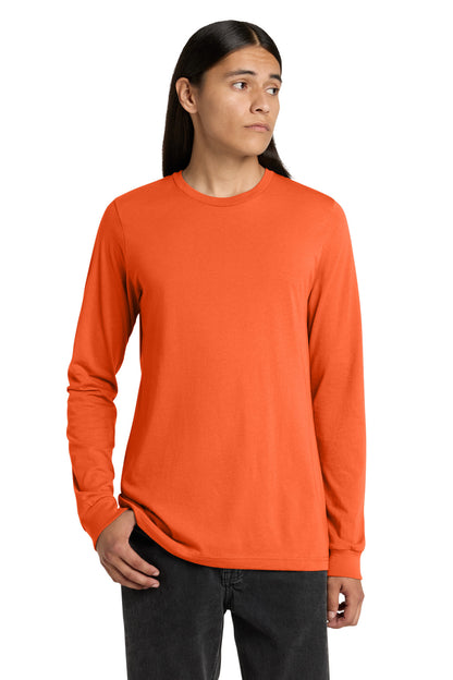 Custom Embroidered Bella + Canvas T-Shirts  in Orange