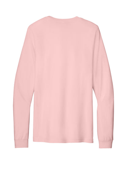 Custom Embroidered Bella + Canvas T-Shirts  in Pink