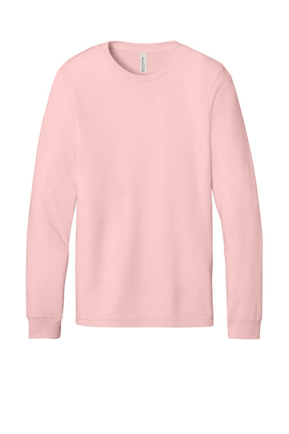 Custom Embroidered Bella + Canvas T-Shirts  in Pink