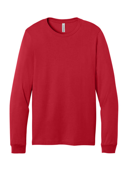 Custom Embroidered Bella + Canvas T-Shirts  in Red