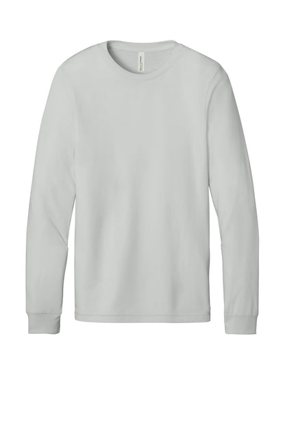 Custom Embroidered Bella + Canvas T-Shirts  in Silver