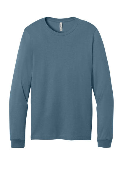 Custom Embroidered Bella + Canvas T-Shirts  in Steel Blue