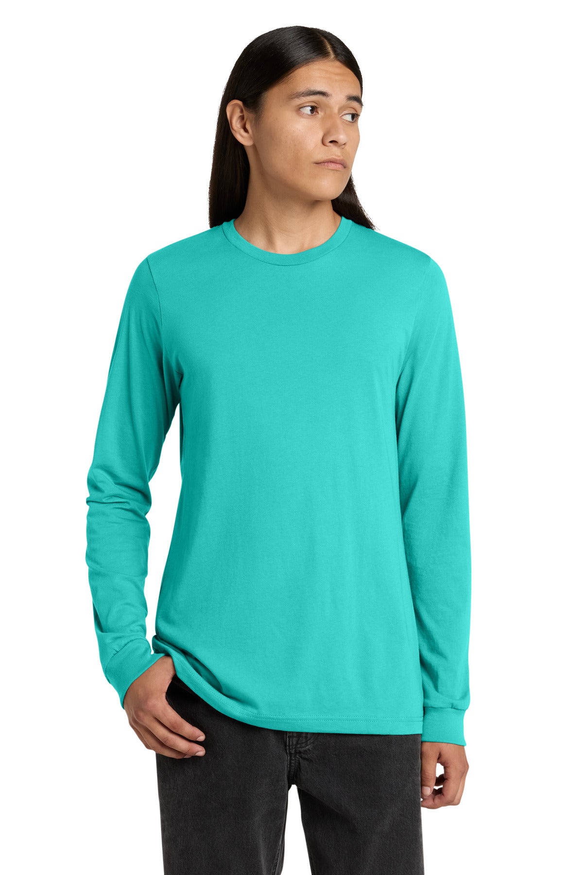 Custom Embroidered Bella + Canvas T-Shirts  in Teal
