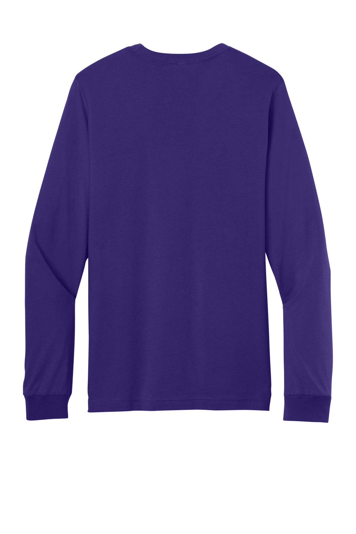 Custom Embroidered Bella + Canvas T-Shirts  in Team Purple