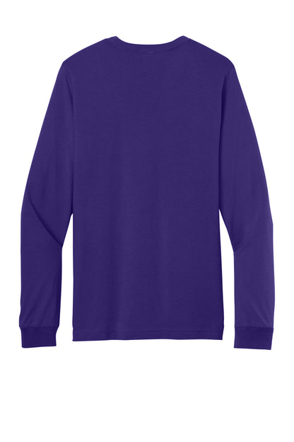 Custom Embroidered Bella + Canvas T-Shirts  in Team Purple