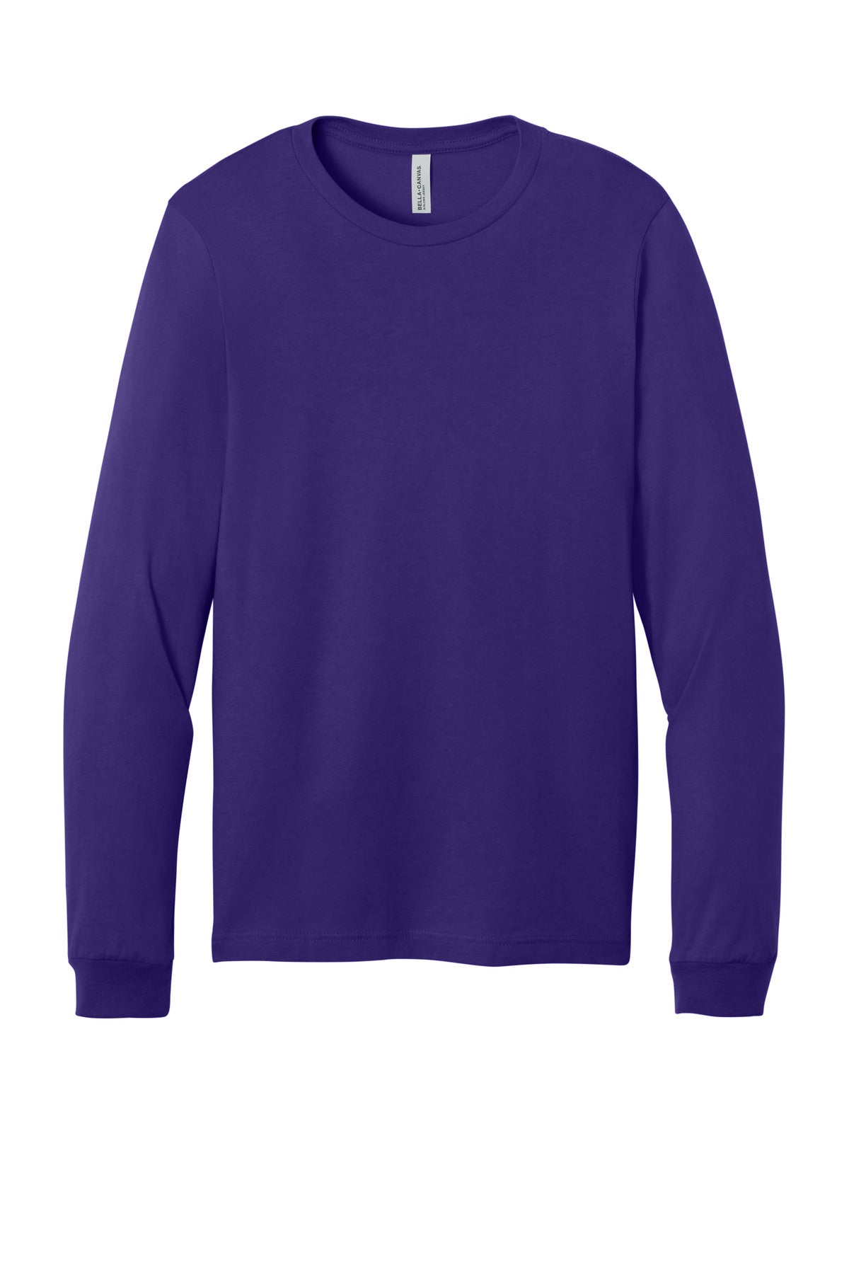 Custom Embroidered Bella + Canvas T-Shirts  in Team Purple