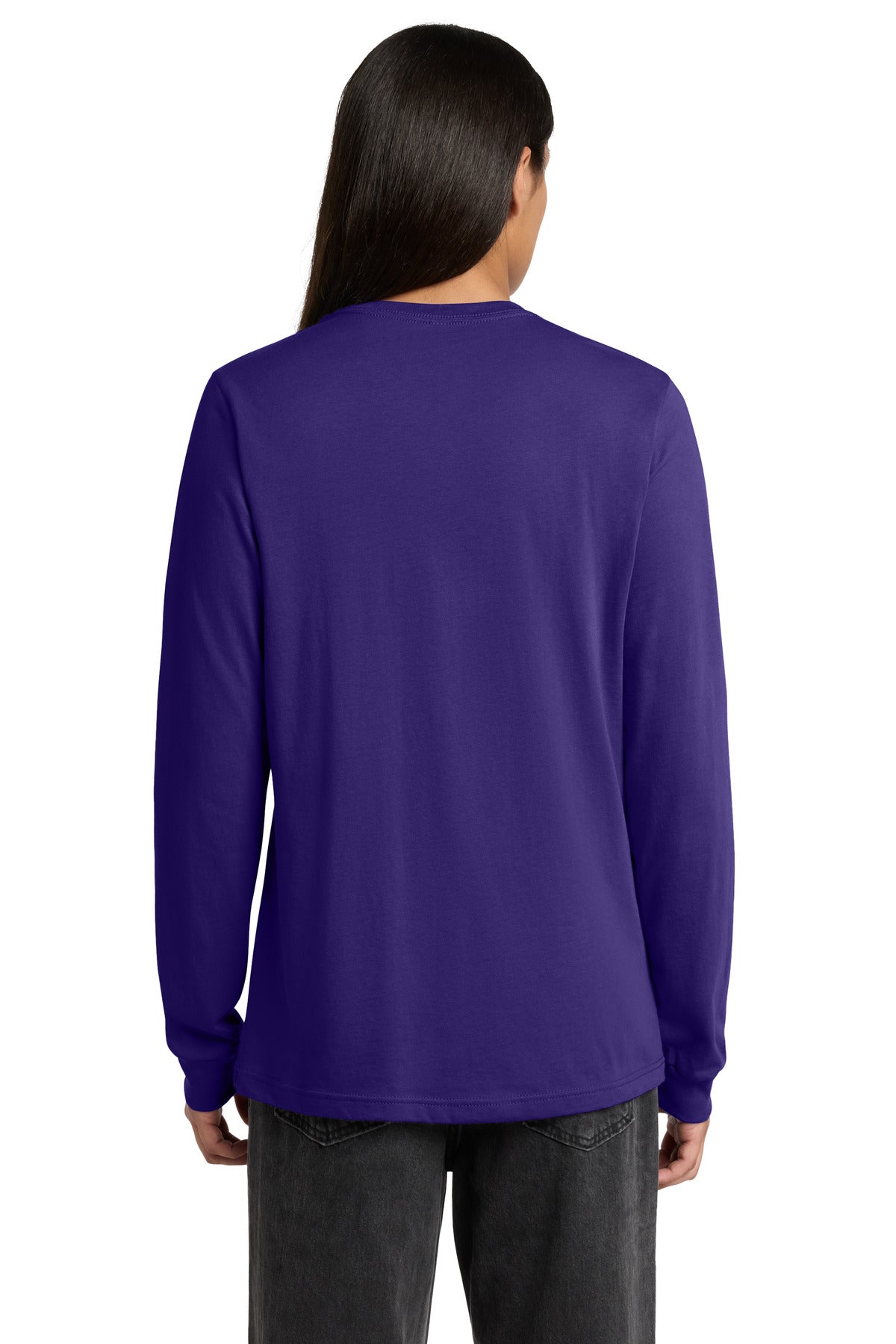 Custom Embroidered Bella + Canvas T-Shirts  in Team Purple