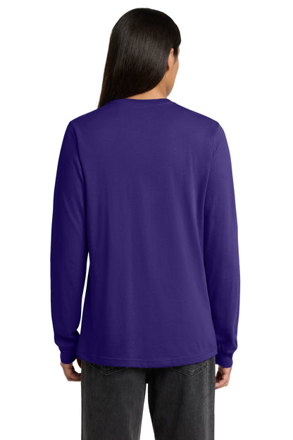 Custom Embroidered Bella + Canvas T-Shirts  in Team Purple