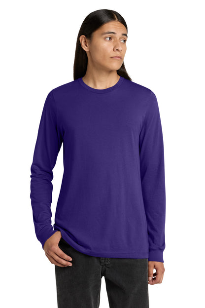 Custom Embroidered Bella + Canvas T-Shirts  in Team Purple