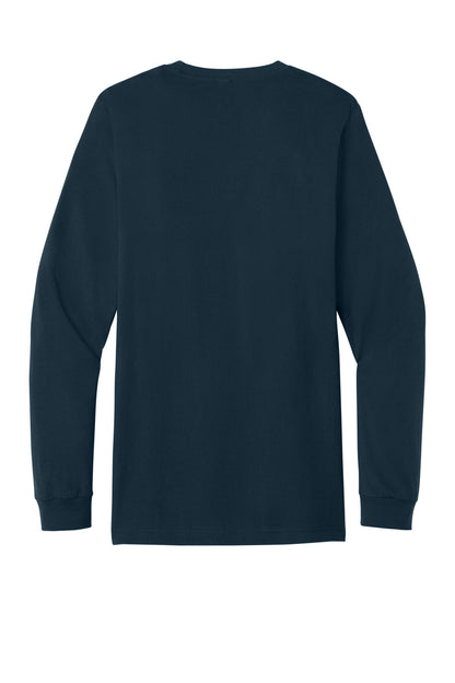 Custom Embroidered Bella + Canvas T-Shirts  in Vintage Navy
