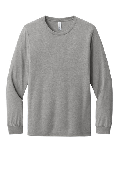 Custom Embroidered Bella + Canvas T-Shirts  in Athletic Grey Triblend