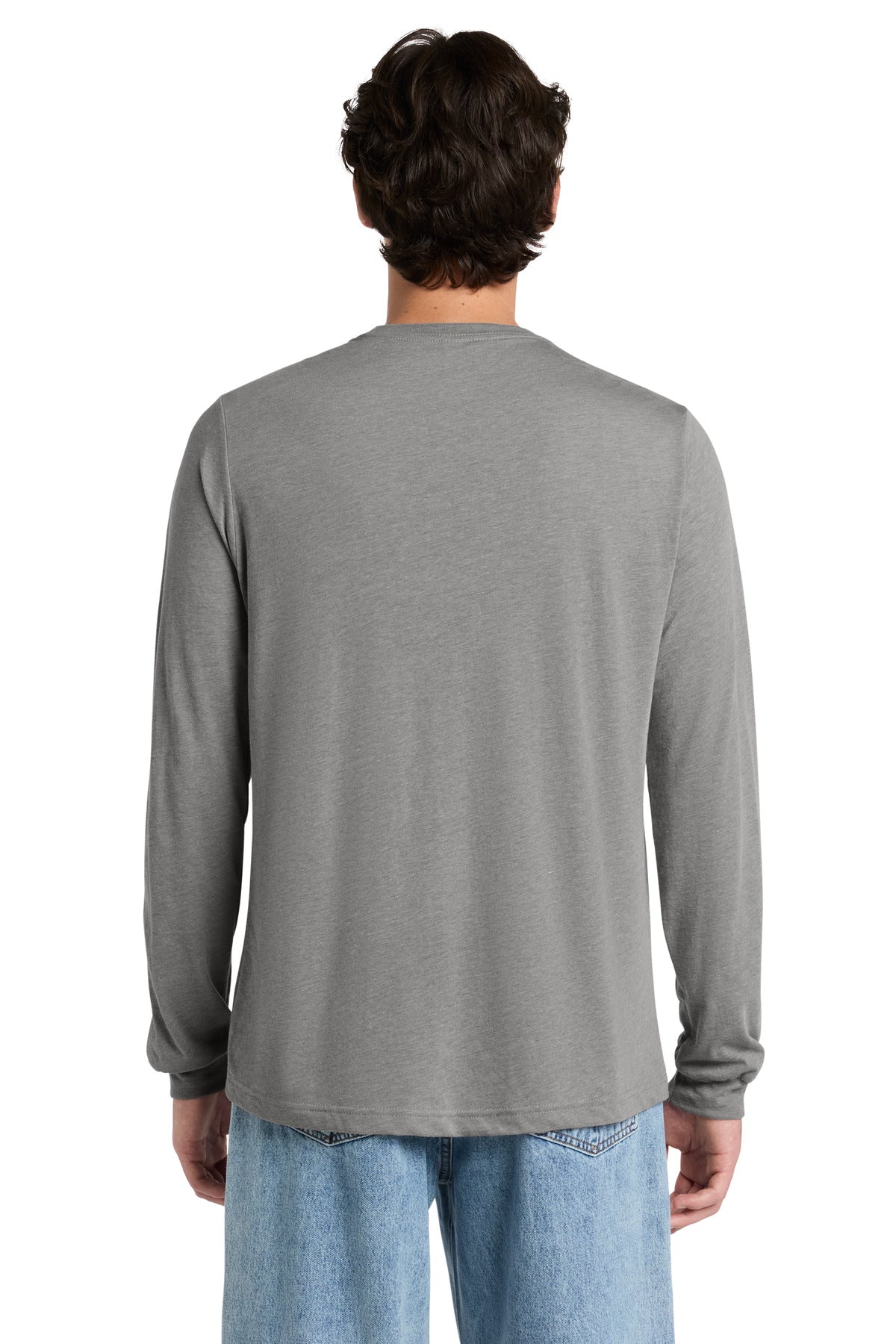 Custom Embroidered Bella + Canvas T-Shirts  in Athletic Grey Triblend