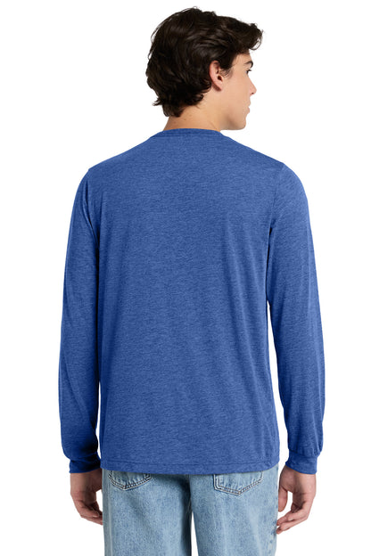 Custom Embroidered Bella + Canvas T-Shirts  in Blue Triblend