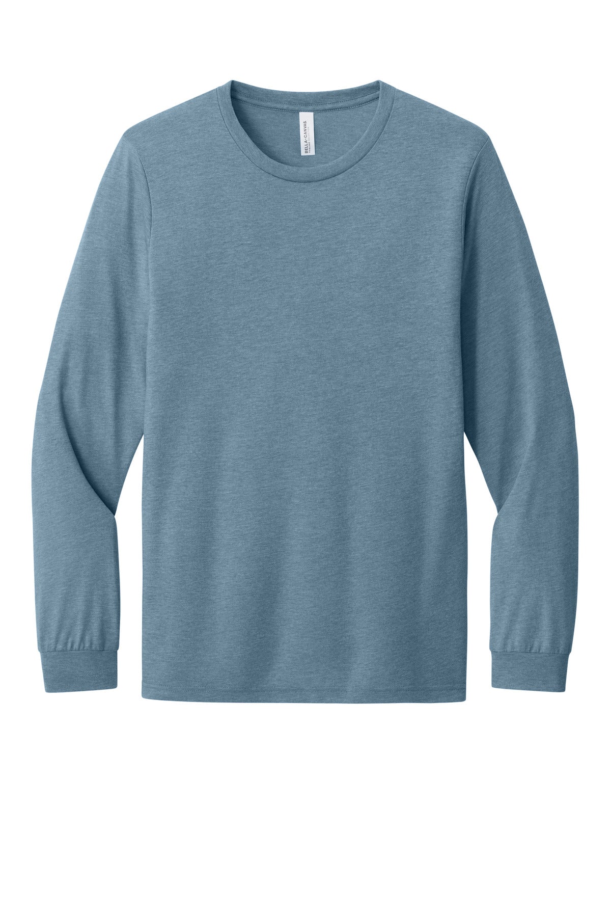 Custom Embroidered Bella + Canvas T-Shirts  in Denim Triblend