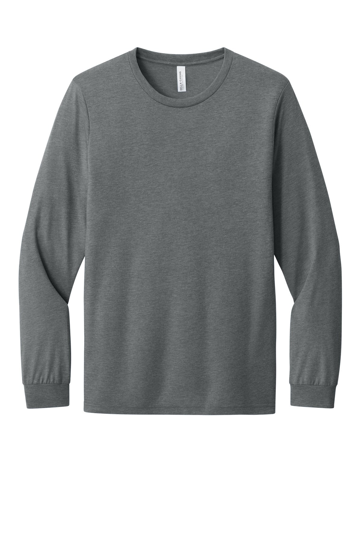 Custom Embroidered Bella + Canvas T-Shirts  in Grey Triblend