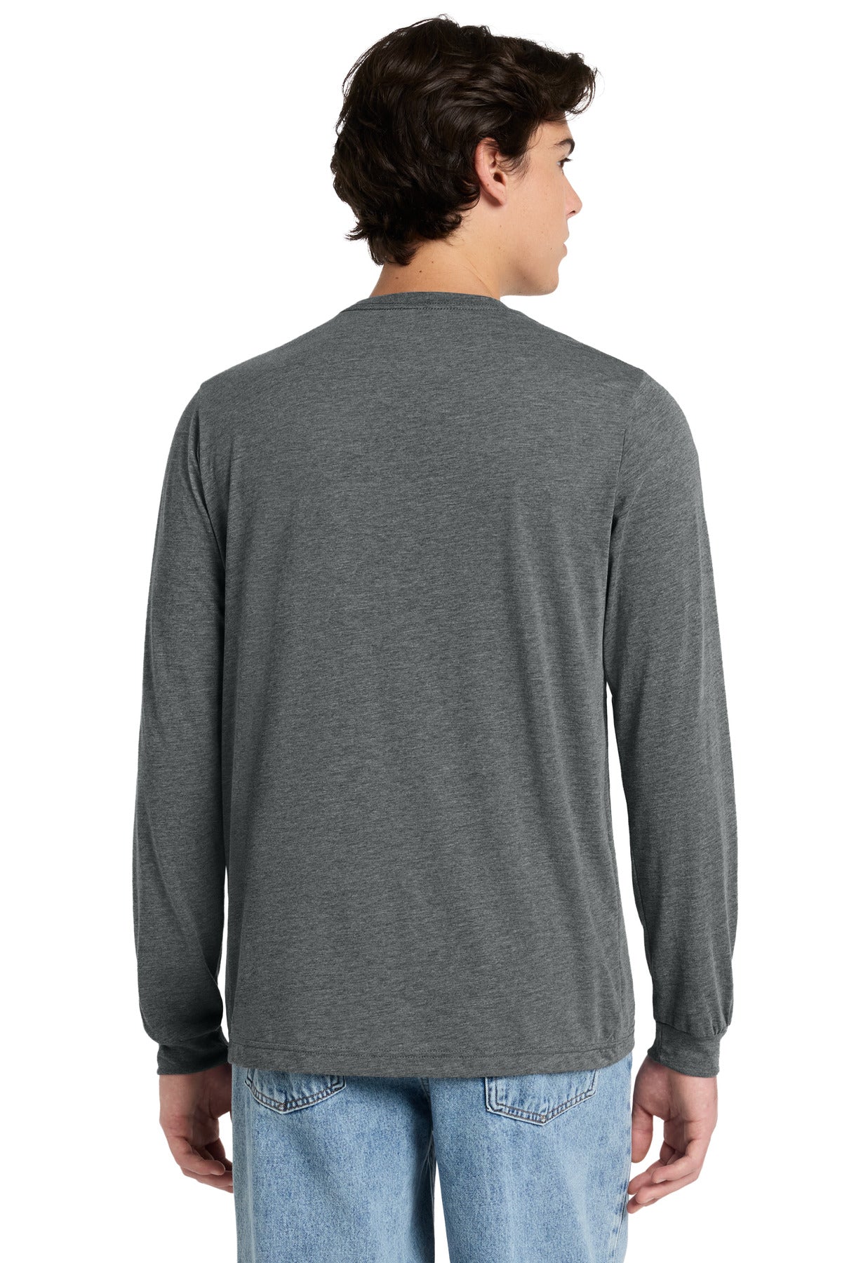 Custom Embroidered Bella + Canvas T-Shirts  in Grey Triblend