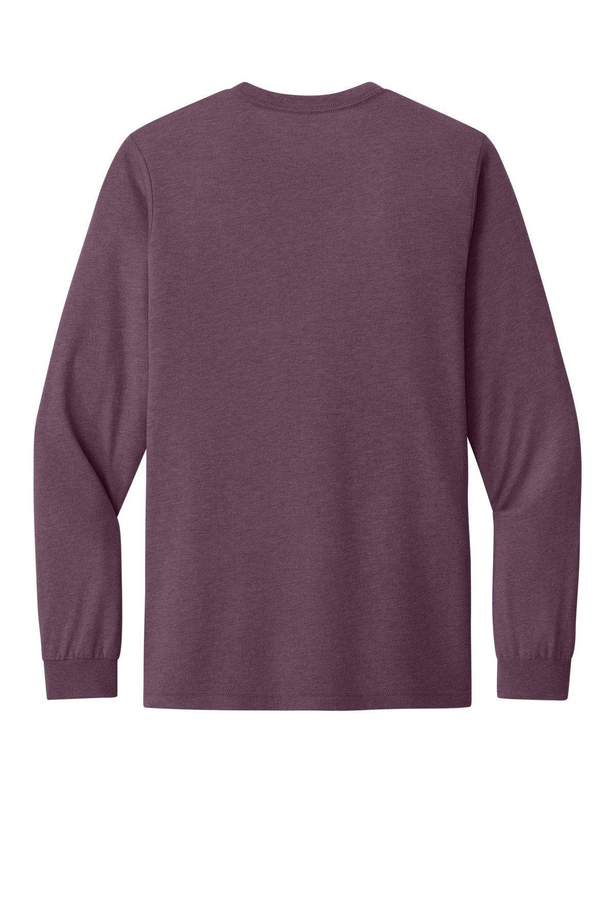 Custom Embroidered Bella + Canvas T-Shirts  in Maroon Triblend