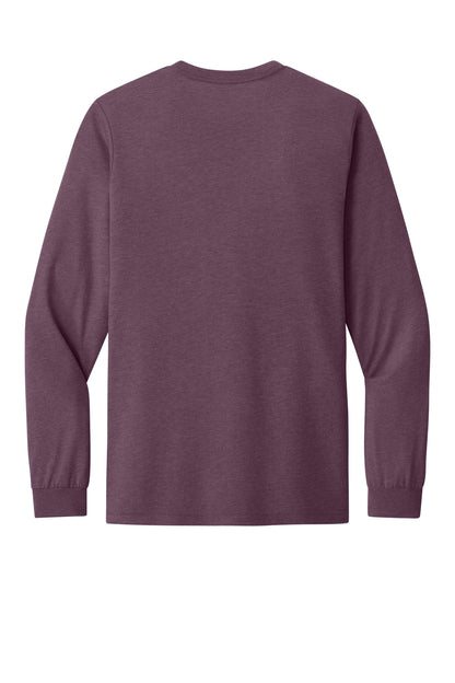 Custom Embroidered Bella + Canvas T-Shirts  in Maroon Triblend