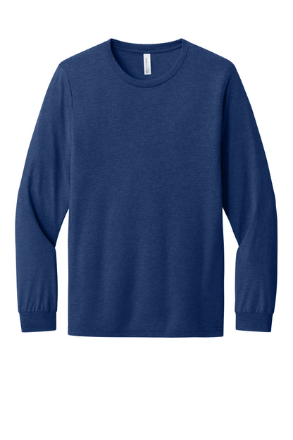 Custom Embroidered Bella + Canvas T-Shirts  in Navy Triblend