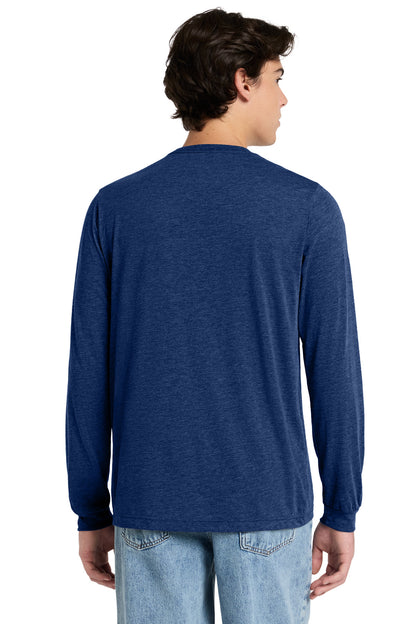 Custom Embroidered Bella + Canvas T-Shirts  in Navy Triblend
