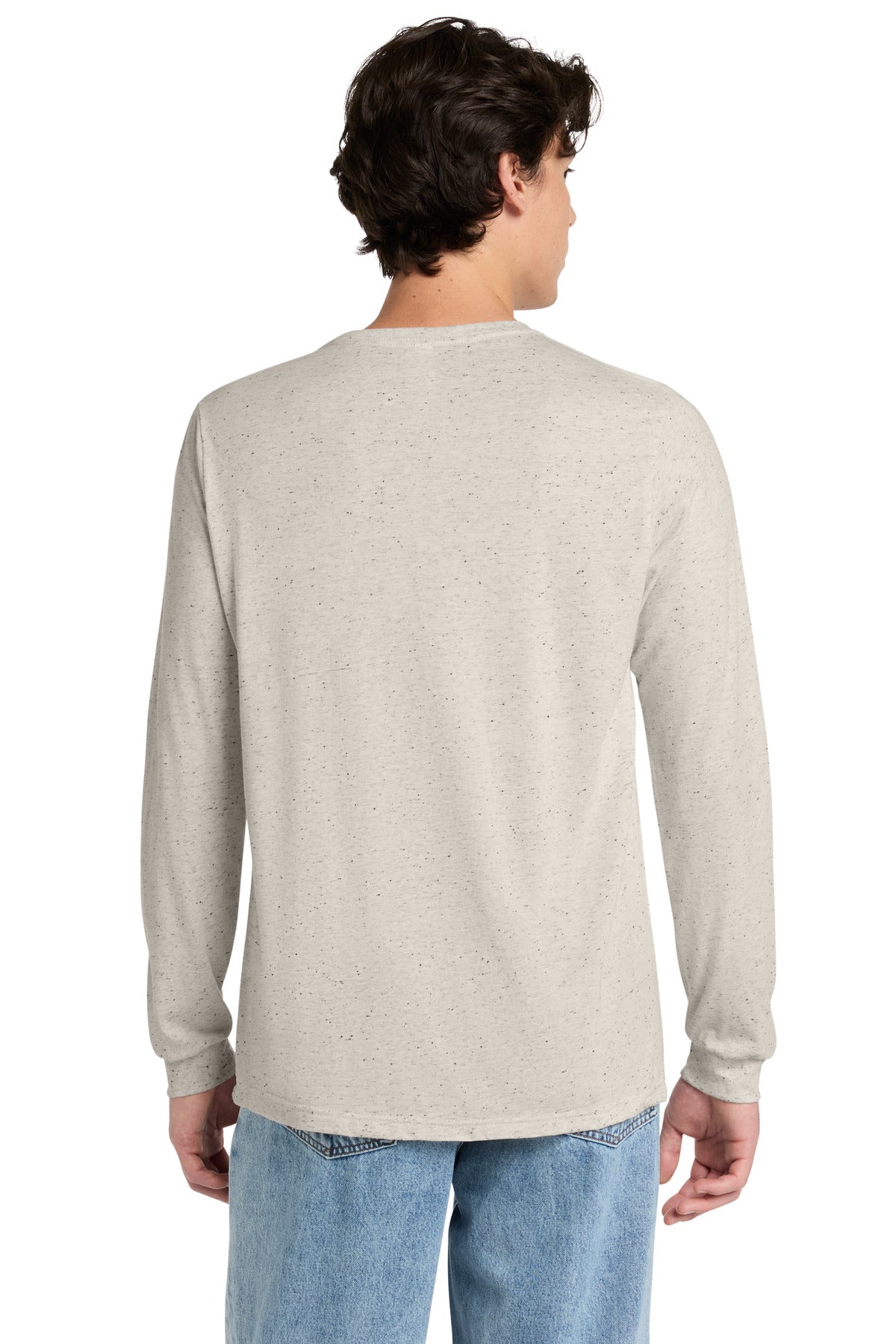 Custom Embroidered Bella + Canvas T-Shirts  in Oatmeal Triblend