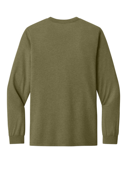 Custom Embroidered Bella + Canvas T-Shirts  in Olive Triblend