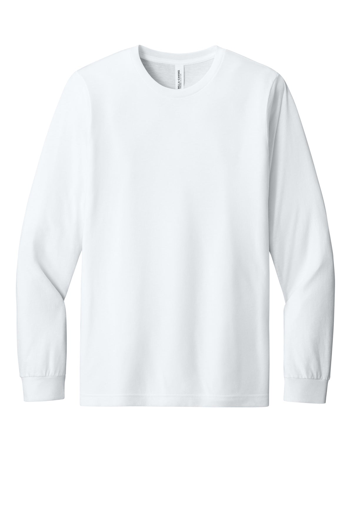 Custom Embroidered Bella + Canvas T-Shirts  in Solid White Triblend