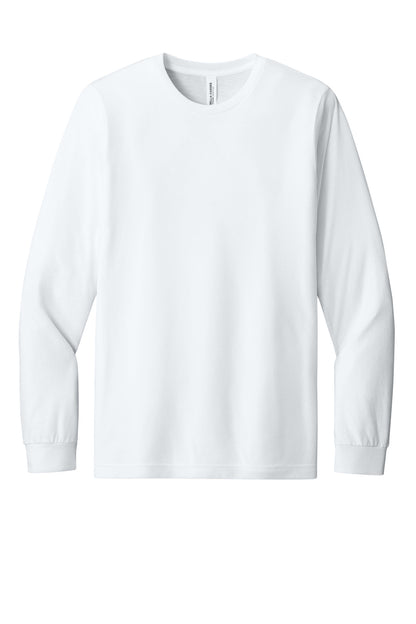 Custom Embroidered Bella + Canvas T-Shirts  in Solid White Triblend