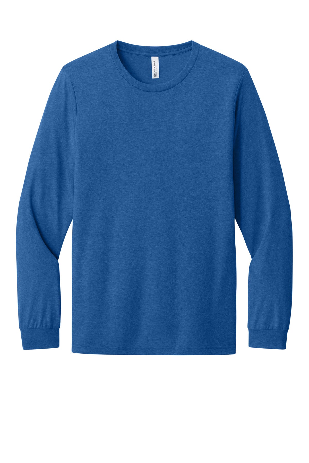 Custom Embroidered Bella + Canvas T-Shirts  in True Royal Triblend