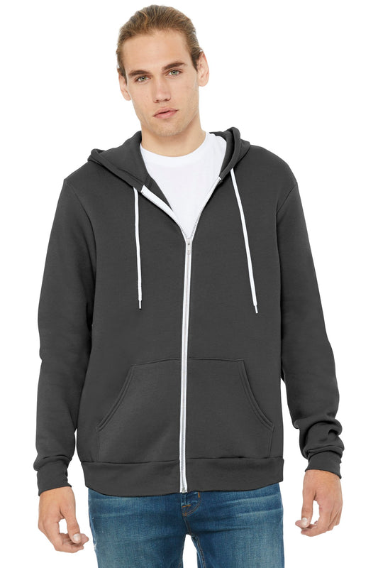 Custom Embroidered Bella + Canvas Sweatshirts/Fleece in Asphalt