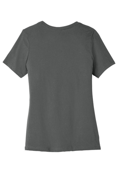 Custom Embroidered Bella + Canvas T-Shirts  in Asphalt