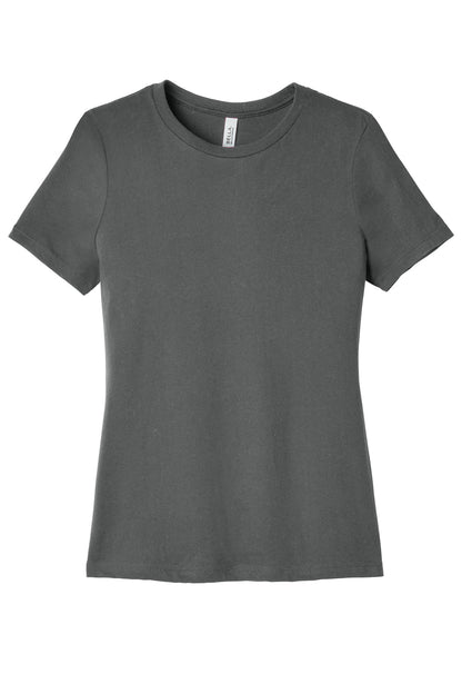 Custom Embroidered Bella + Canvas T-Shirts  in Asphalt