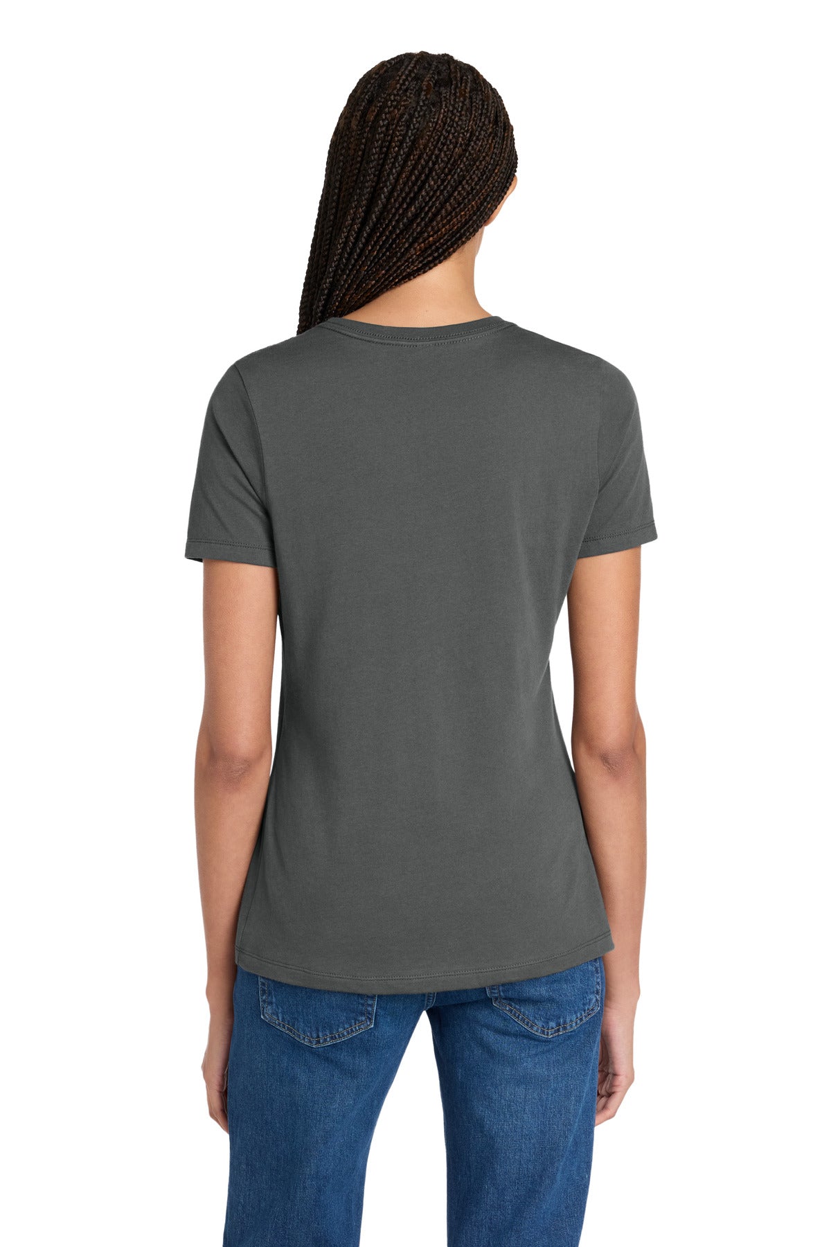 Custom Embroidered Bella + Canvas T-Shirts  in Asphalt