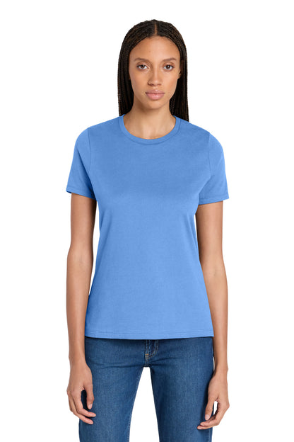 Custom Embroidered Bella + Canvas T-Shirts  in Carolina Blue