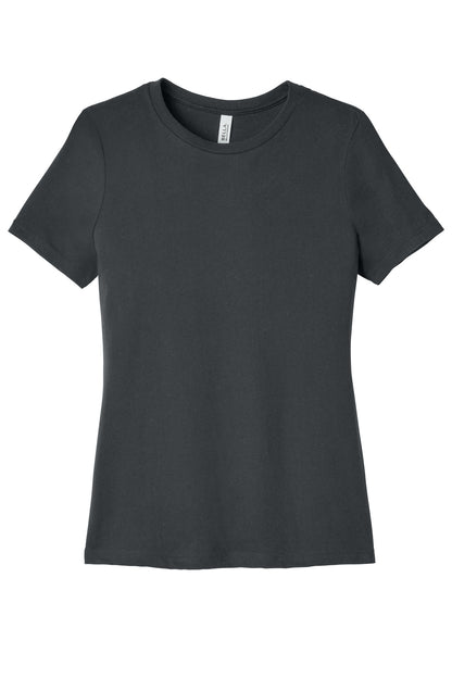 Custom Embroidered Bella + Canvas T-Shirts  in Dark Grey