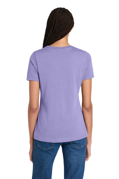 Custom Embroidered Bella + Canvas T-Shirts  in Dark Lavender