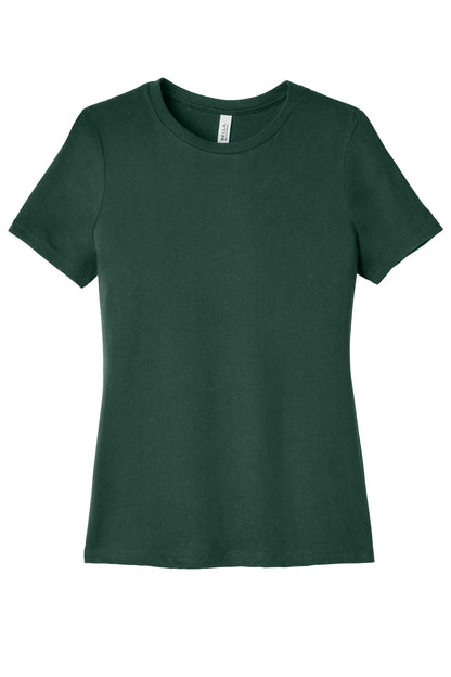 Custom Embroidered Bella + Canvas T-Shirts  in Forest